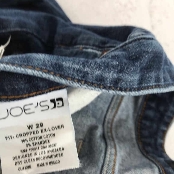 Joes Jeans Cropped Ex- Lover pre worn Crop - Picture 5 of 5